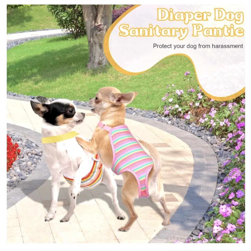 Dog Diaper w/ Adjustable Suspender